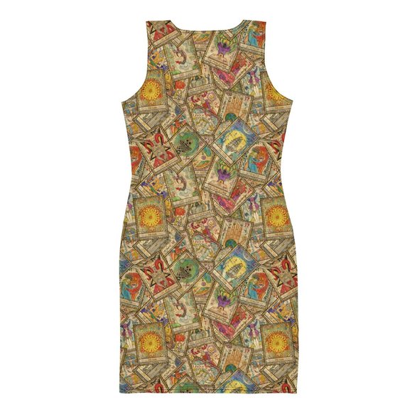 Tarot Card Mystic Bodycon Dress - Picture 10 of 10